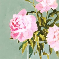 Popping Peonies IV Fine Art Print