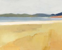 Ochre Seaside II Fine Art Print