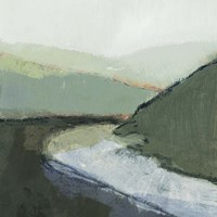 Riverbend Landscape I Fine Art Print