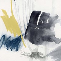 Lemon and Indigo II Framed Print