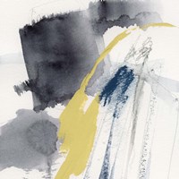 Lemon and Indigo III Framed Print