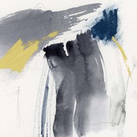 Lemon and Indigo IV Framed Print