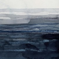 Rising Blue II Fine Art Print