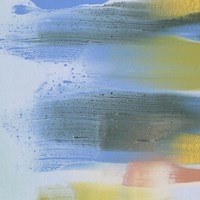 Rainbow Scrape II Framed Print