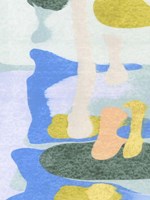 Rorschach Rainbow II Framed Print