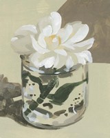 Neutral Bloom I Framed Print