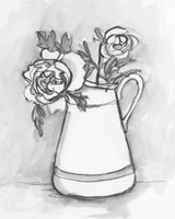 Backyard Bouquet I Framed Print