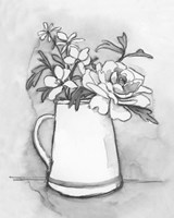 Backyard Bouquet II Framed Print