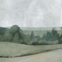 Soft Evening Landscape I Fine Art Print