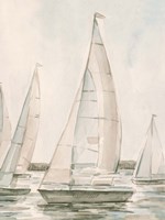 Sail Scribble I Fine Art Print