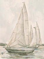 Sail Scribble II Fine Art Print