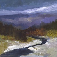 Mountain Colors I Framed Print