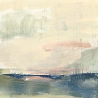 Coastline Vignette II Framed Print