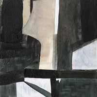 Deconstructed Ebony I Fine Art Print