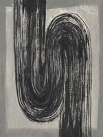 Grey Linear Path II Fine Art Print