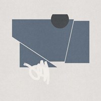 Blue Felt I Fine Art Print