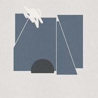 Blue Felt II Fine Art Print