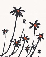 Young Coneflowers I Fine Art Print