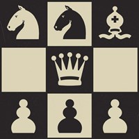 Chess Puzzle IV Fine Art Print