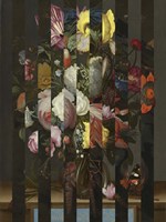 Masked Flemish Bouquet II Fine Art Print