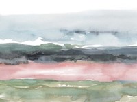 Blush Salt Bed II Framed Print