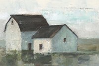 Barn at Sunset II Framed Print