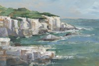 White Sea Cliffs I Fine Art Print