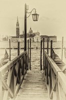 Vintage Venice II Framed Print
