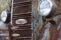 Blue n Rust Fine Art Print