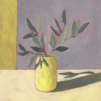 Yellow Vase II Fine Art Print