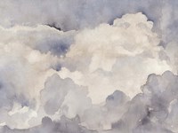 Clouds in Neutral I Fine Art Print