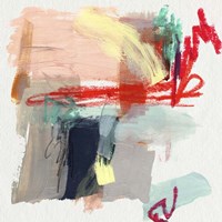 Abstract Metro Maps I Framed Print