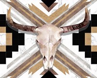 Santa Fe Skulls VI Fine Art Print