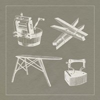 Laundry Tips VIII Framed Print