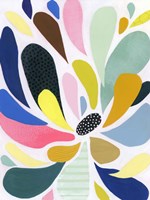 Abstract Petals I Framed Print