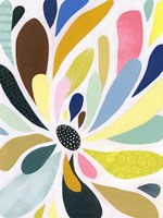 Abstract Petals II Framed Print