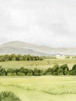 Lush Farmland I Fine Art Print