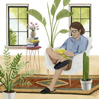 Alone Time IV Framed Print