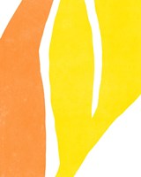 Color Cuts V Framed Print