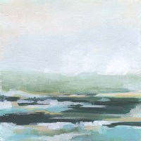 Misty Inlet I Framed Print