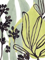 Tropical Collage I Fine Art Print