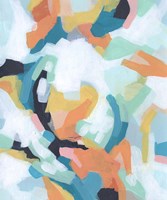 Sorbet Swirl II Framed Print