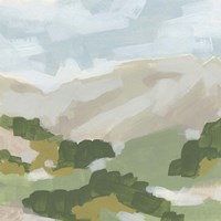 Hillside Impression I Framed Print