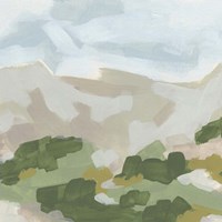 Hillside Impression II Framed Print