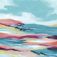Chromatic Coast I Fine Art Print