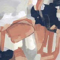 Sienna Cement I Framed Print