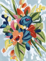 Petal Pop I Framed Print