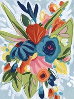 Petal Pop II Framed Print