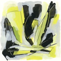 Citron Jungle I Framed Print