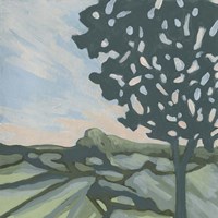 Sunset Tree II Framed Print